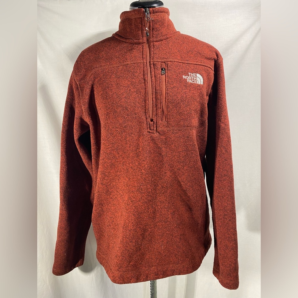The North Face Men’s Pullover 1/4 Zip Sweater, size L